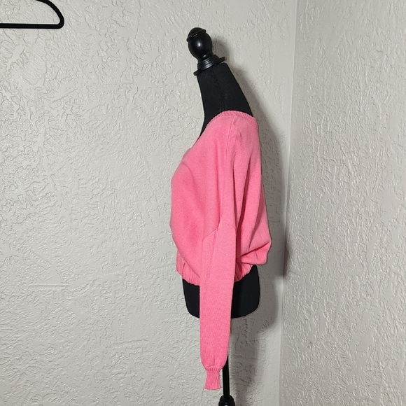 Abound V-Neck Knit Crop Sweater - Picture 3 of 5